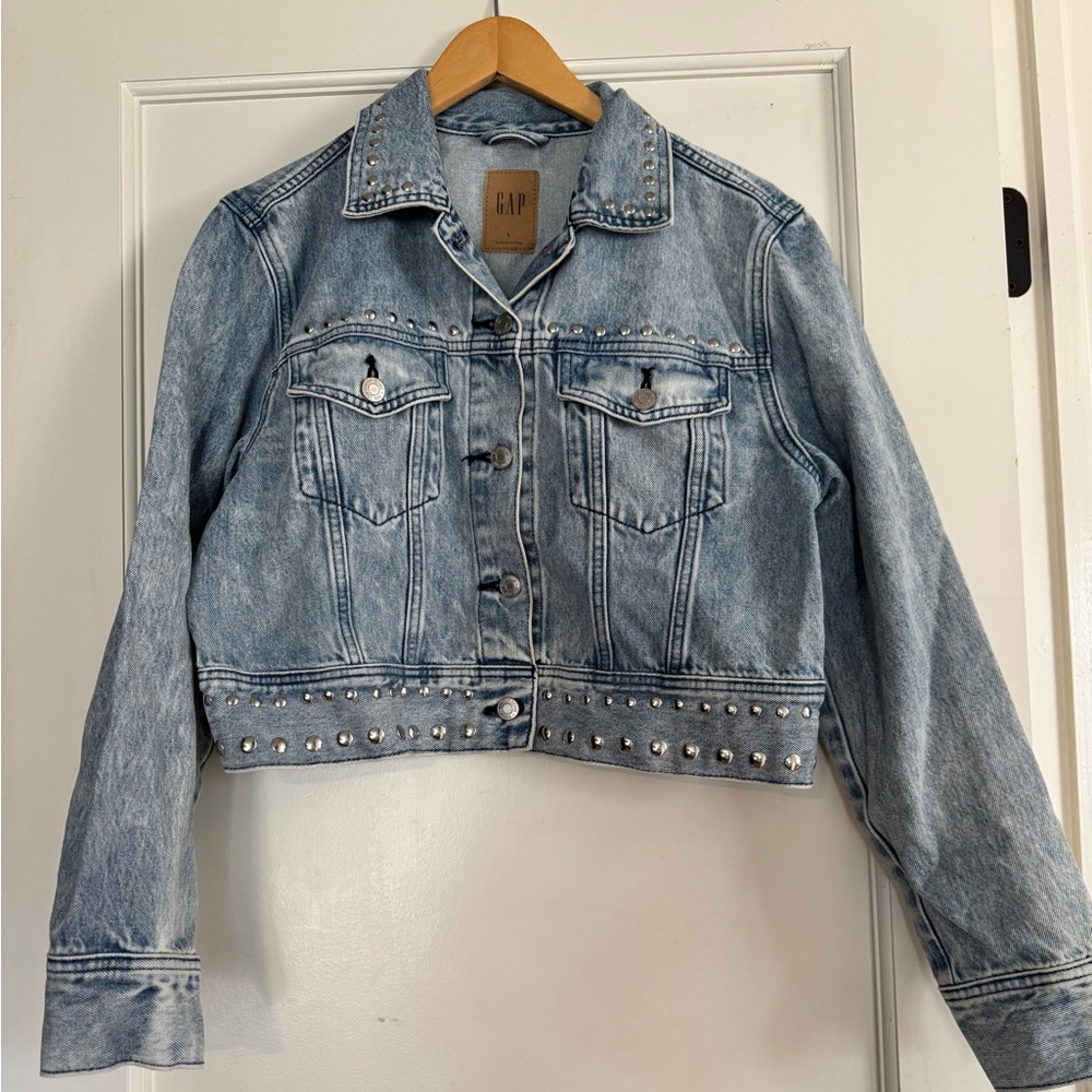 Cropped Denim Jean Jacket